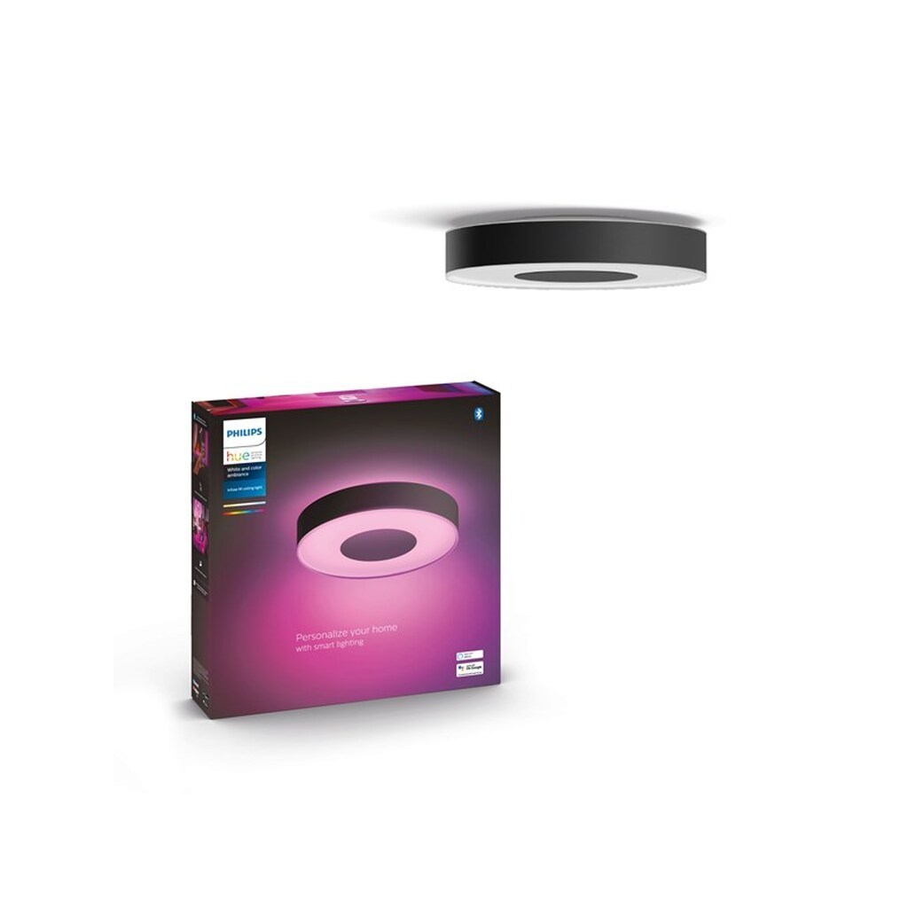 Philips Hue Infuse Medium Loft Plafond Lampe - Sort