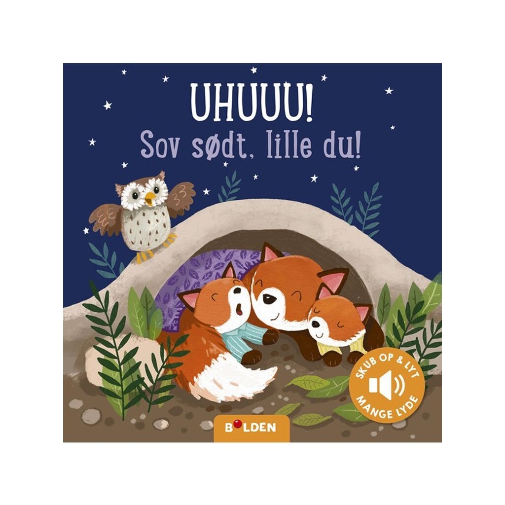 Uhuuu! Sov sødt lille du! - Børnebog - Papbog