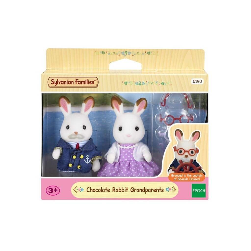 Sylvanian Families Chocolate Rabbit Grandparents