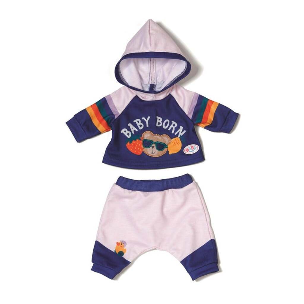 Baby Born Jogging Suit Navy 43cm