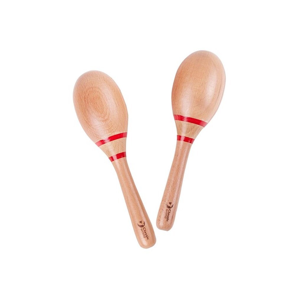 Classic World Wooden Maracas