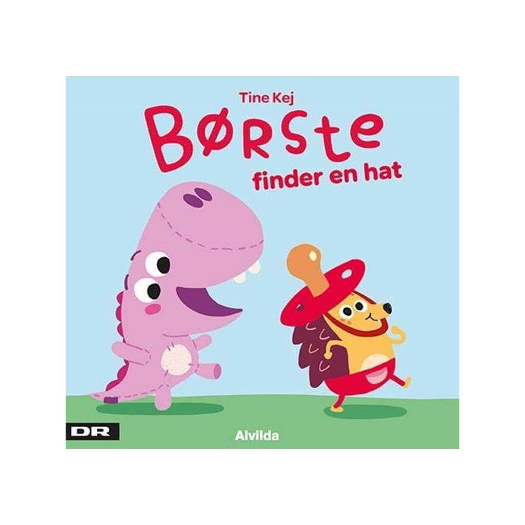 Minisjang - Børste finder en hat - Børnebog - Papbog