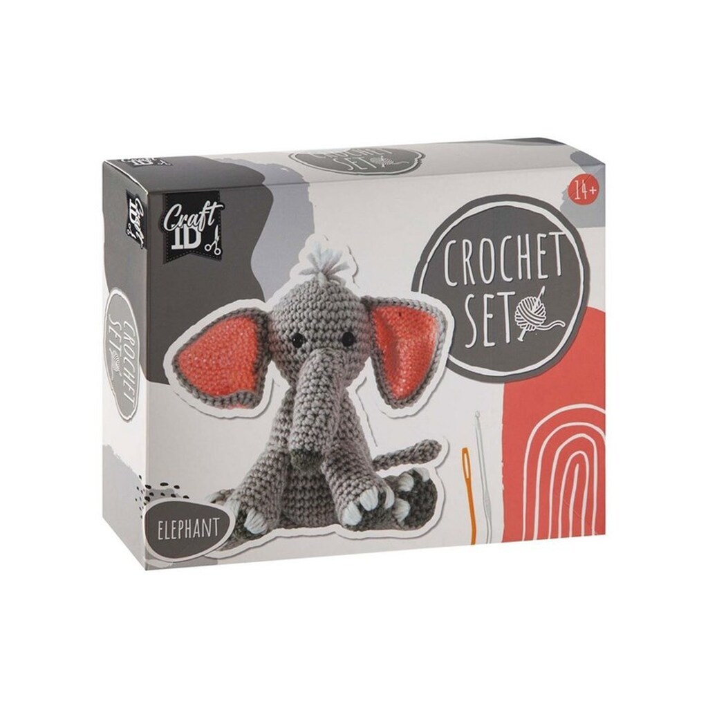 Creative Craft Group CROCHET KIT Hæklesæt ELEFANT