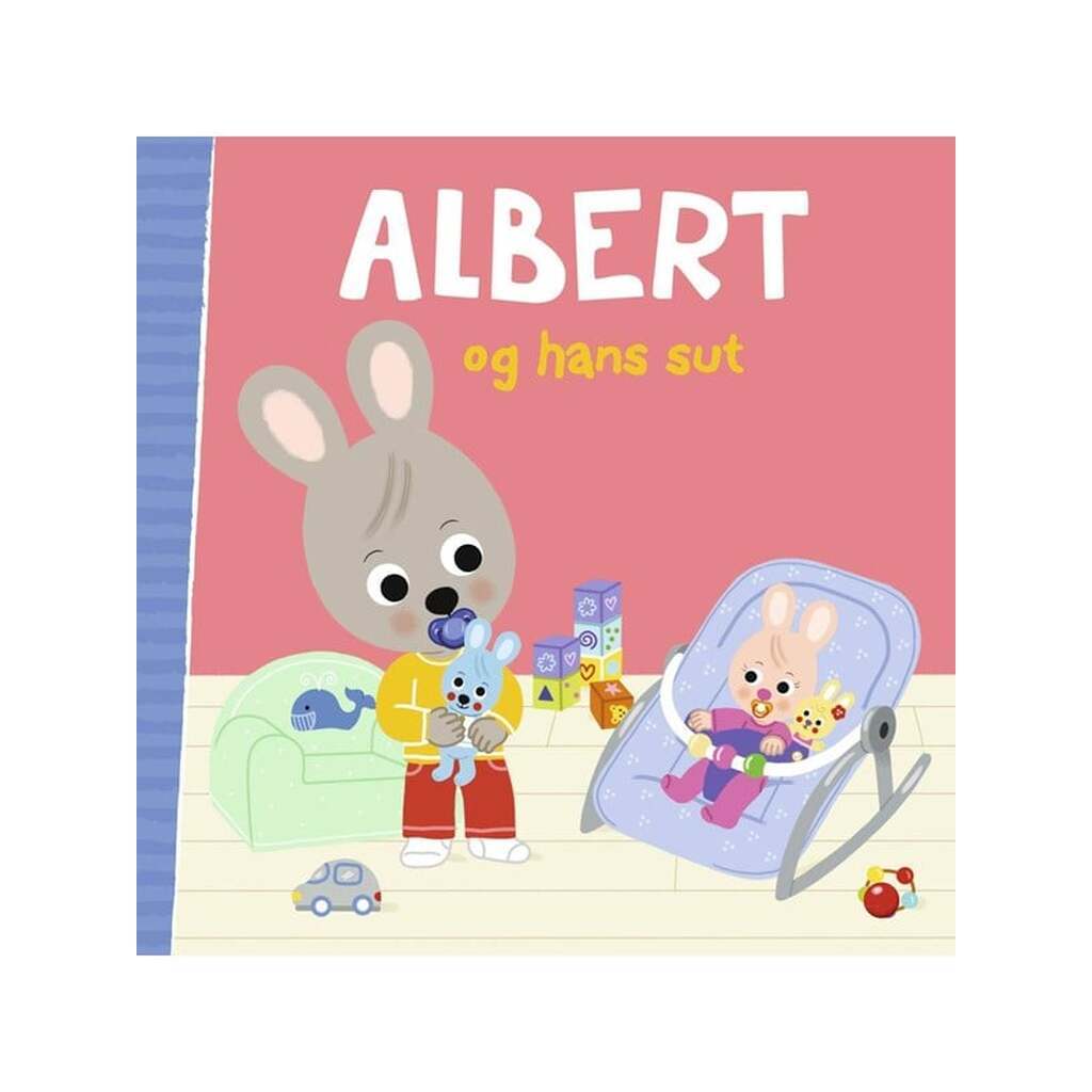 Albert og hans sut - Børnebog - hardback