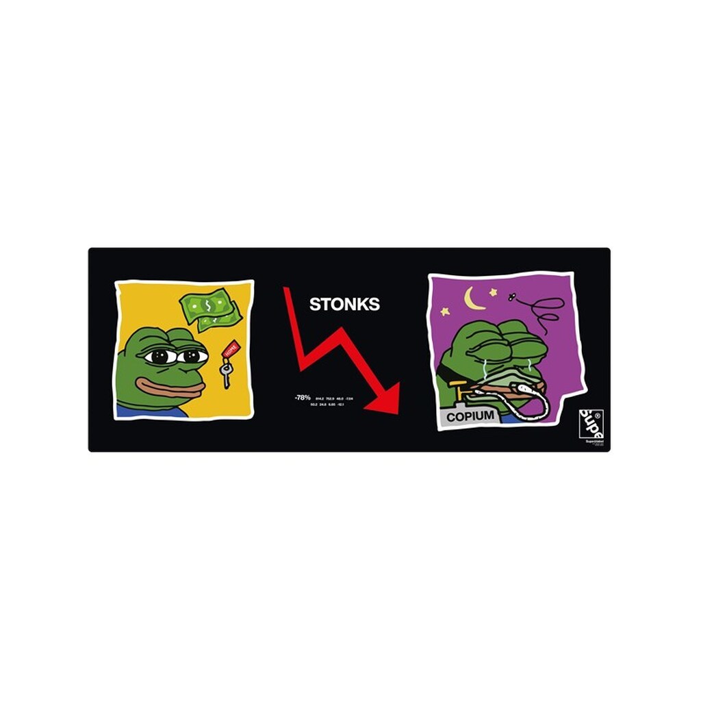 SUPE DESKMAT STONKS