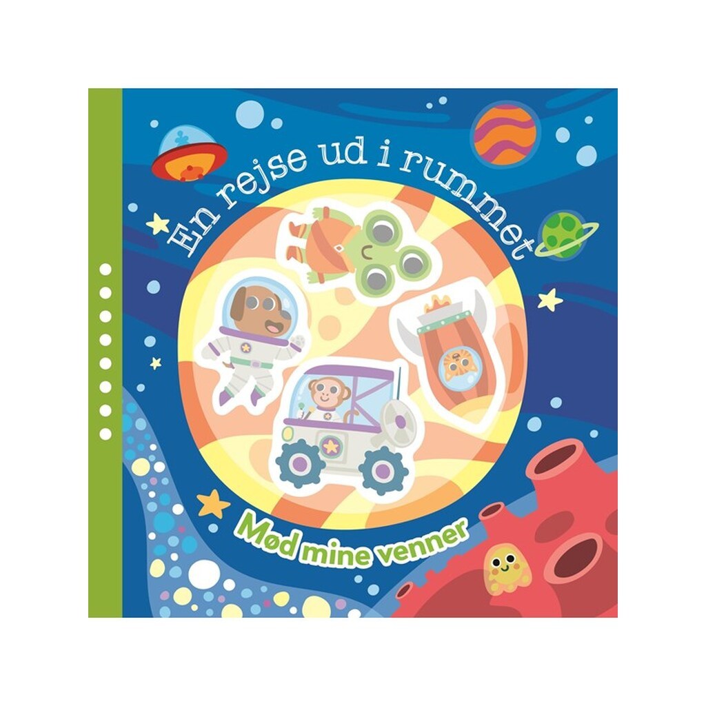 Mød mine venner - En rejse ud i rummet - Børnebog - Board books