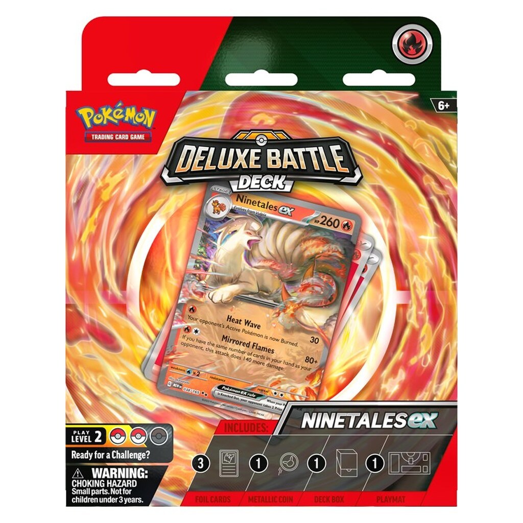Pokemon TCG Deluxe Battle Deck Ninetales ex/Zapdos ex - assorted