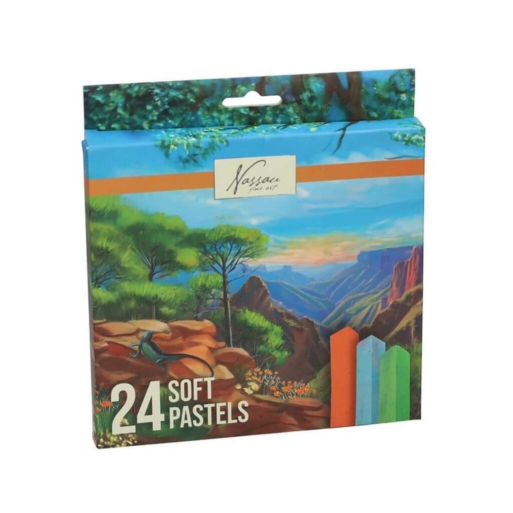 Creative Craft Group Oliepastel, æske med 24 farver