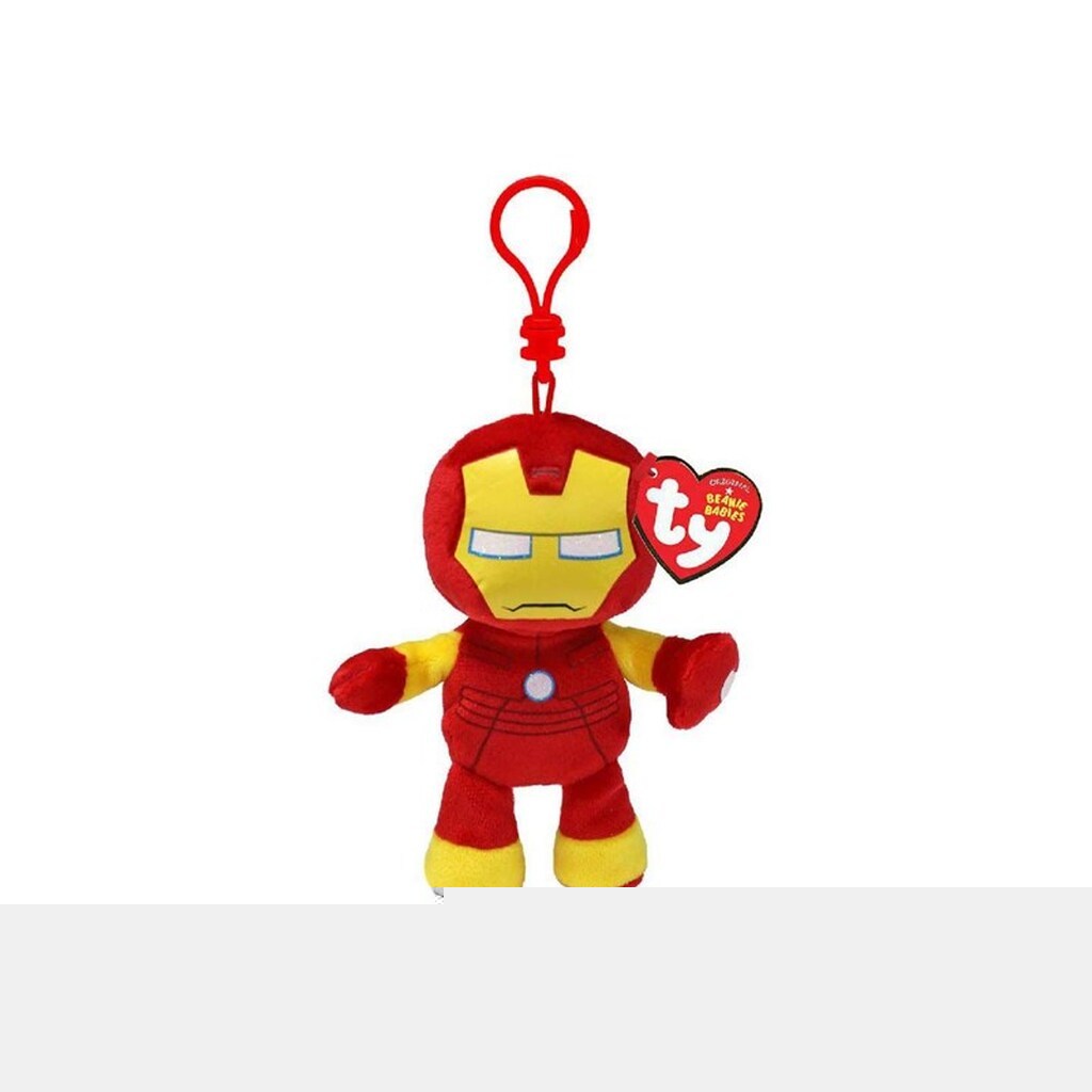 Ty Beanie Boo Keychain - Iron Man