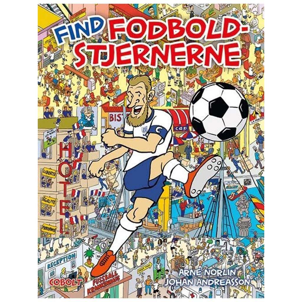 Find fodboldstjernerne - Børnebog - Hardcover