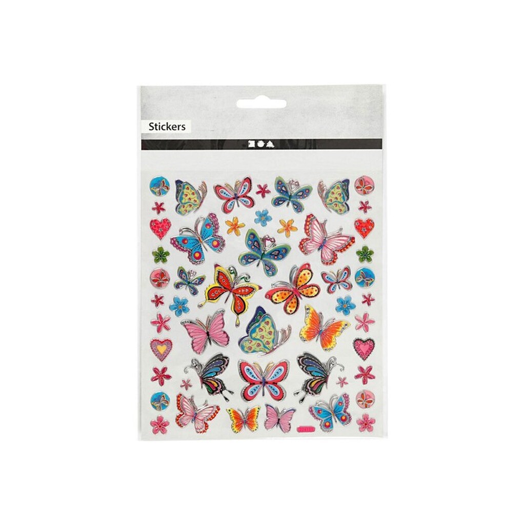 Creativ Company - Stickers Flowers and Butterflies 1 Sheet