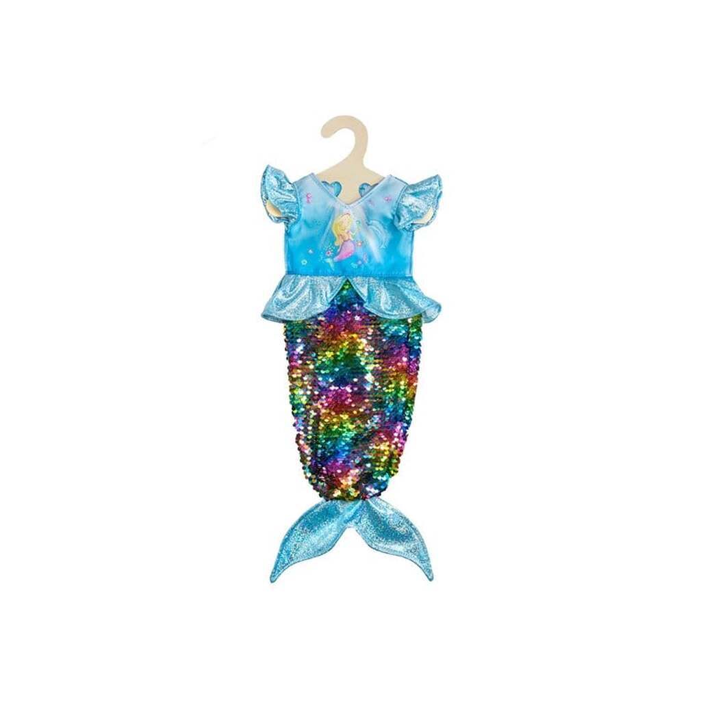 Heless Mermaid Doll Dress with Sequins 28-35 cm