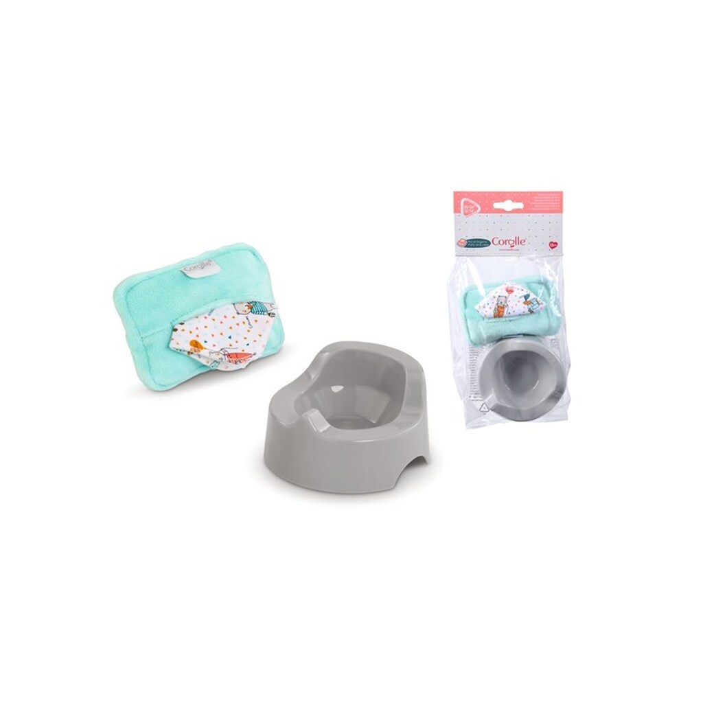Corolle Cor. MPP 12/14" Potty and Wipe