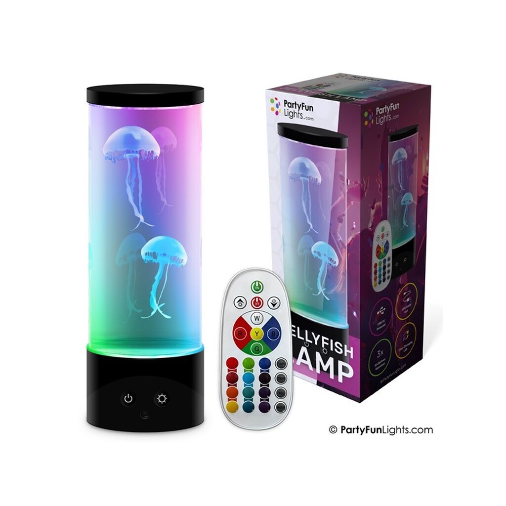 Party Funlight Gople lampe med fjernbetjening H: 30cm