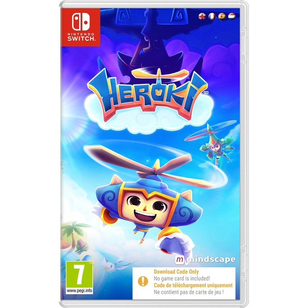 Heroki (Code in a Box) - Nintendo Switch - Platformer