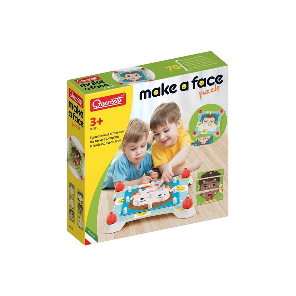 Quercetti Make a face puzzle
