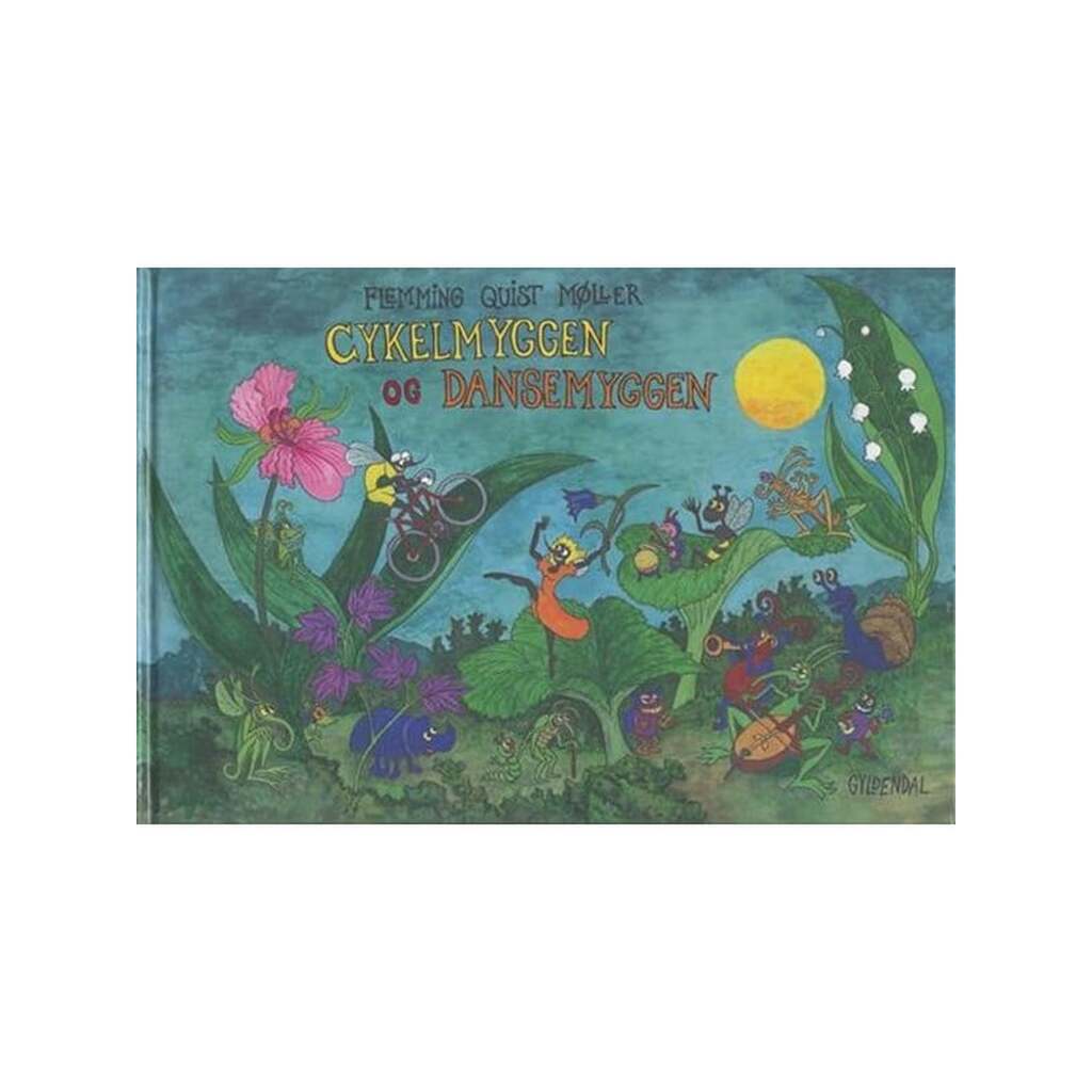 Cykelmyggen og Dansemyggen - Børnebog - Hardcover