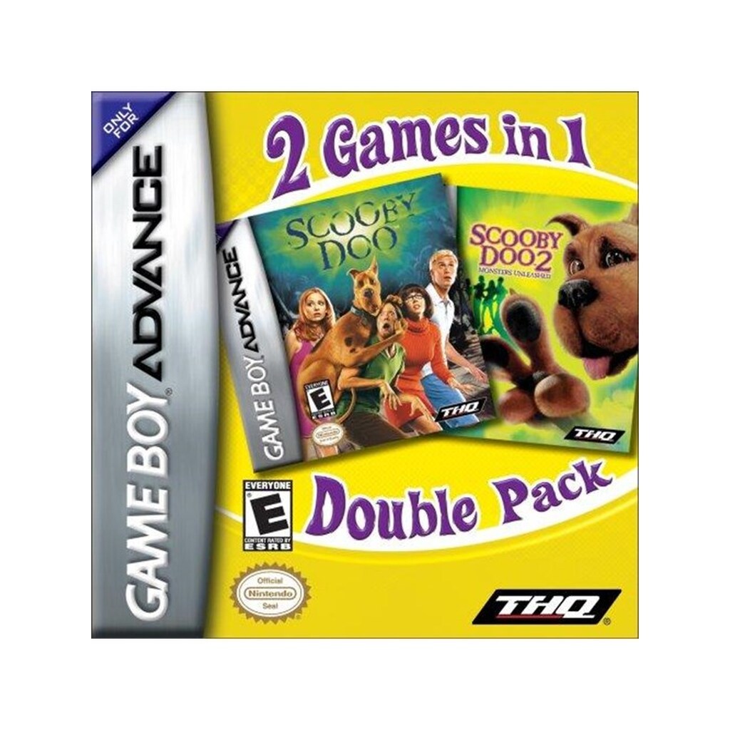 Scooby Doo 1-2 - Nintendo Game Boy Advance - Action