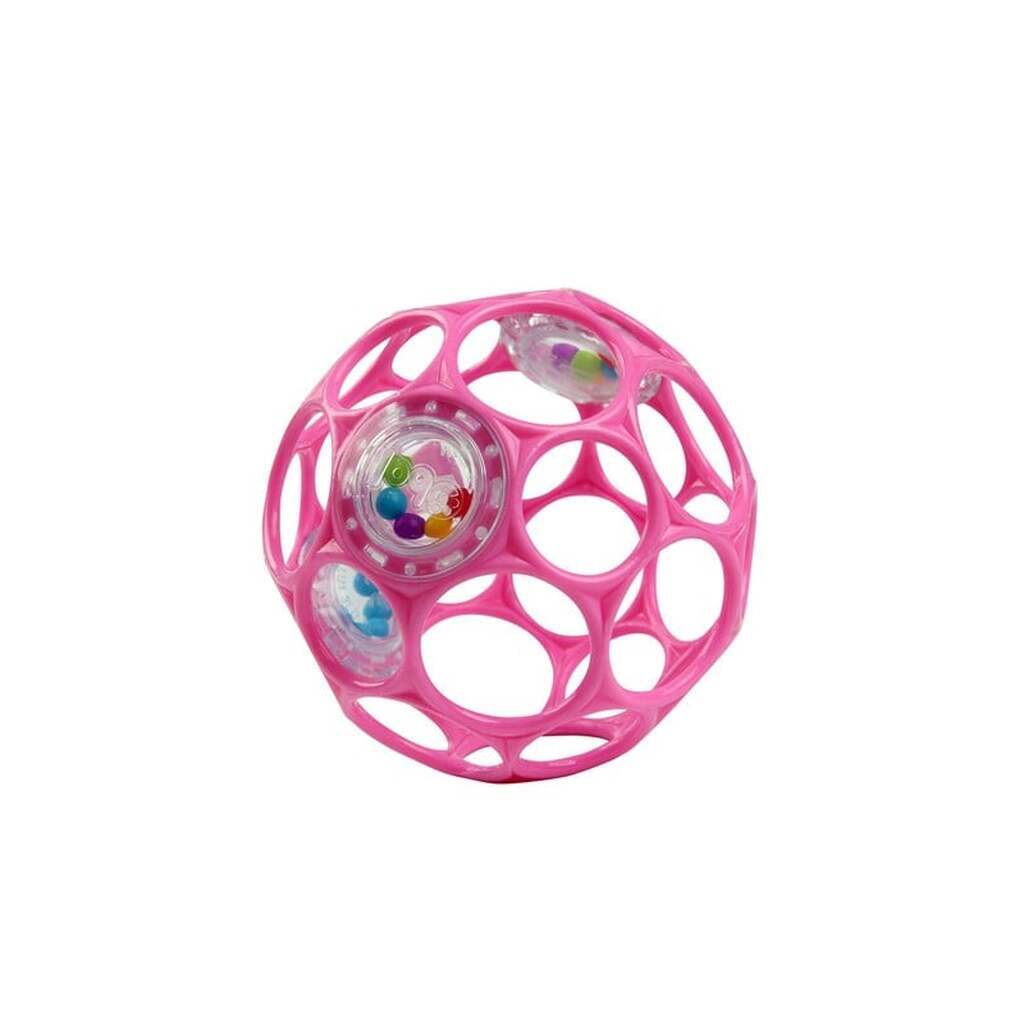 Oball Easy Grasp Rattle Pink
