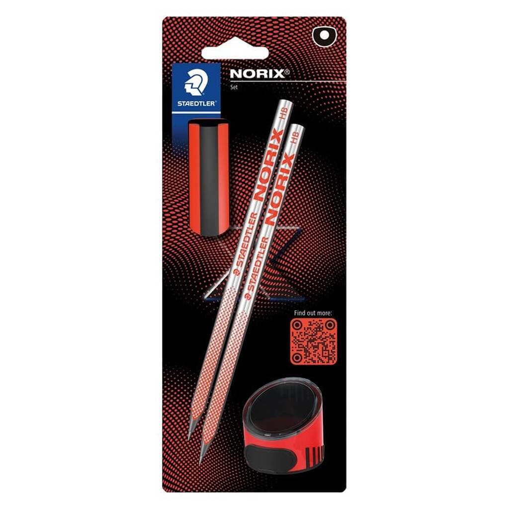 Staedtler NORIX BLYANT HB SÆT BK    100% PEFC