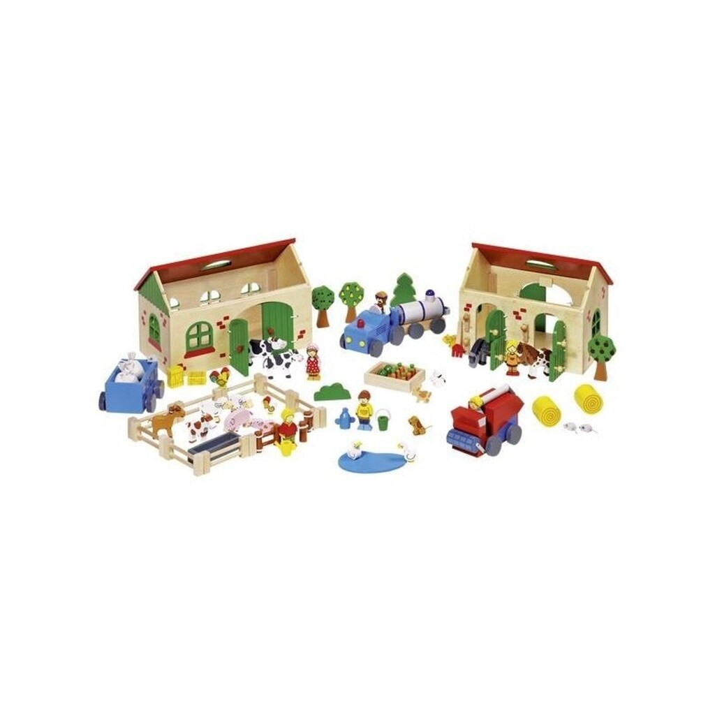 Goki Wooden Farm 71 pcs.