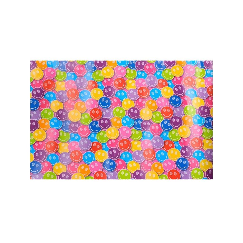 Rotolux Wrapping paper smiley face 3 m