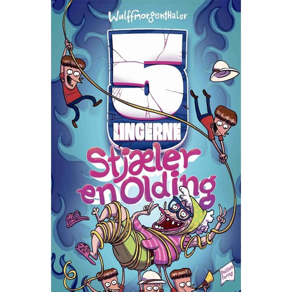 Femlingerne stjæler en olding - Børnebog - Hardback