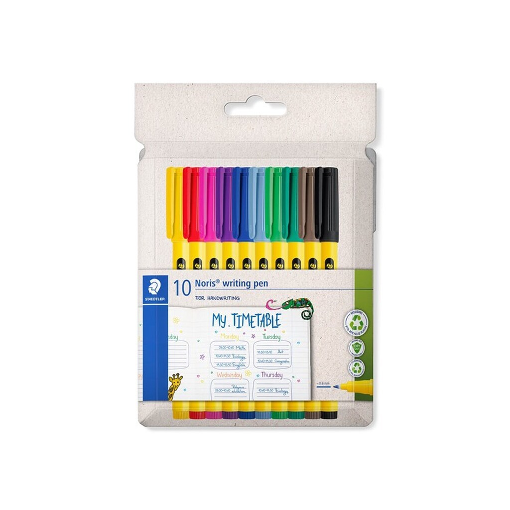 Staedtler NORIS FINELINER 0,6 MM 10STK/ASS