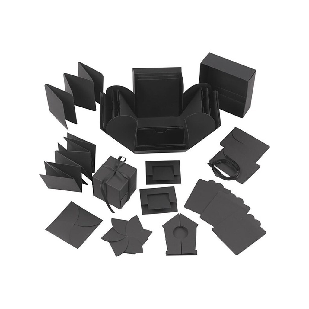 Creativ Company Explosion box - Black (25378)