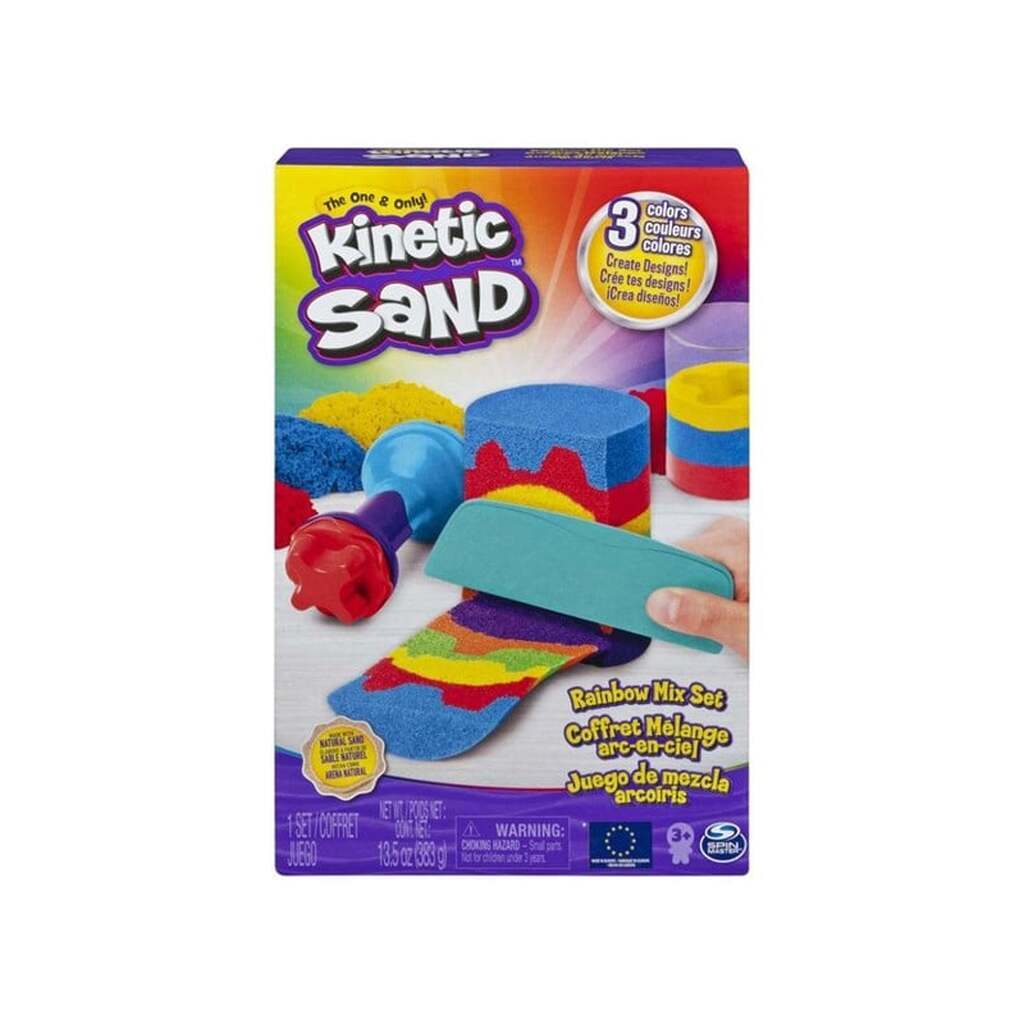 Kinetic Sand Rainbow Mix Sæt