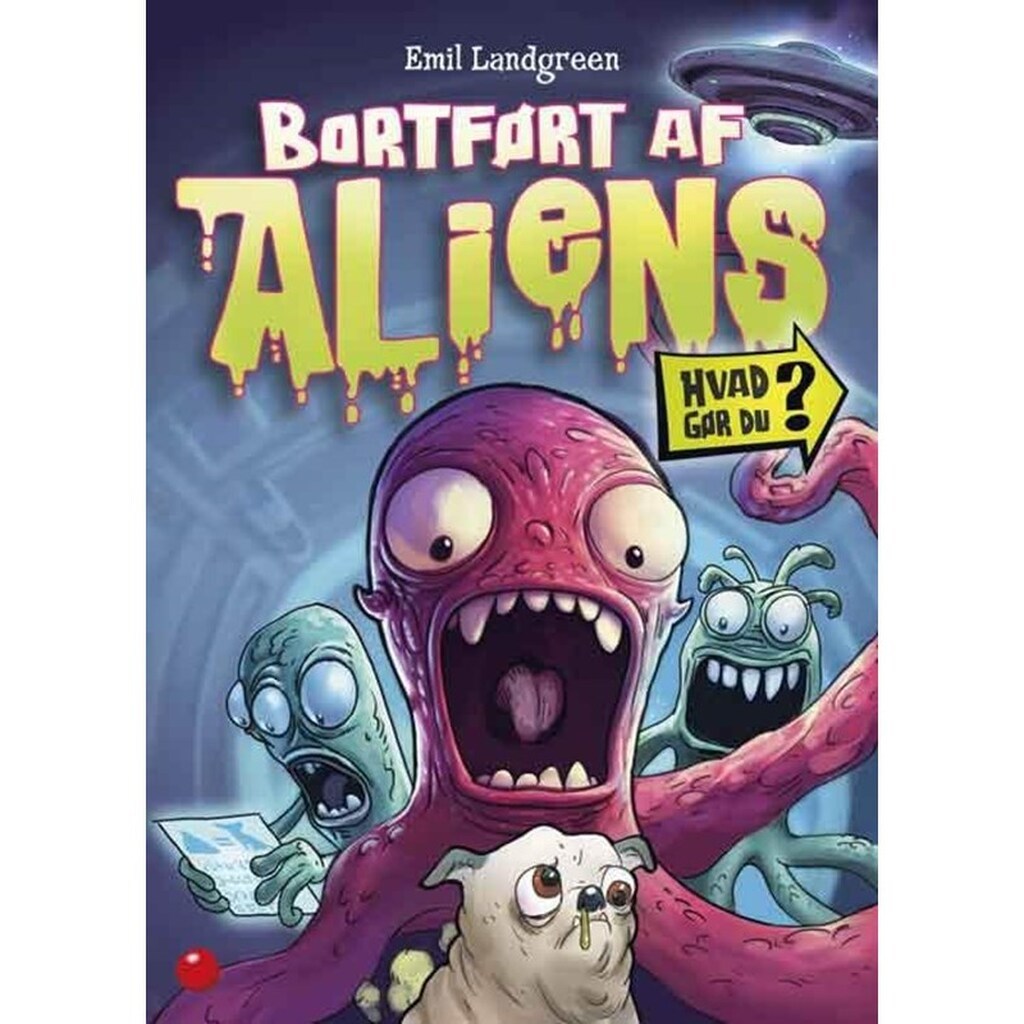 Bortført af aliens - Børnebog - hardcover