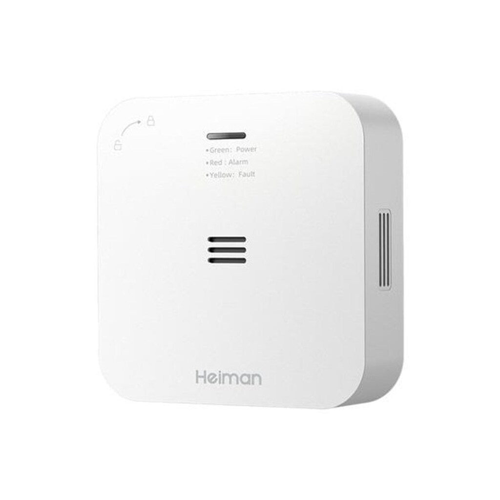 Heiman HM-720ES-W Interlinked Wireless CO Alarm