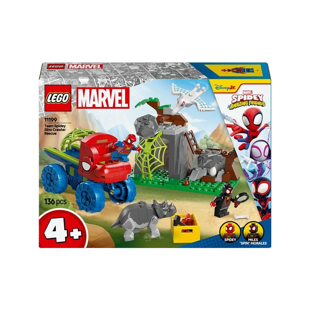 LEGO Super Heroes Marvel 11199 Team Spideys dinotruck-redning
