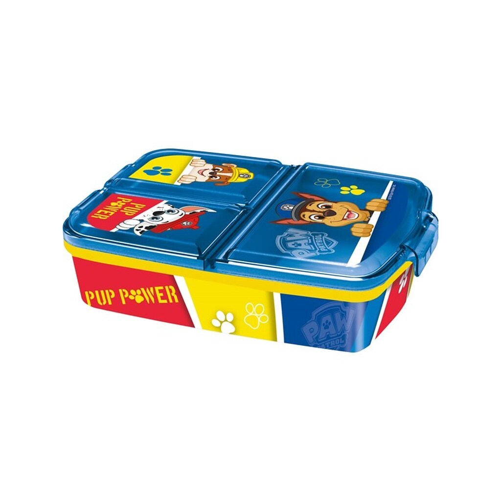 Euromic Paw Patrol flerrums madkasse, 18 x 13 cm