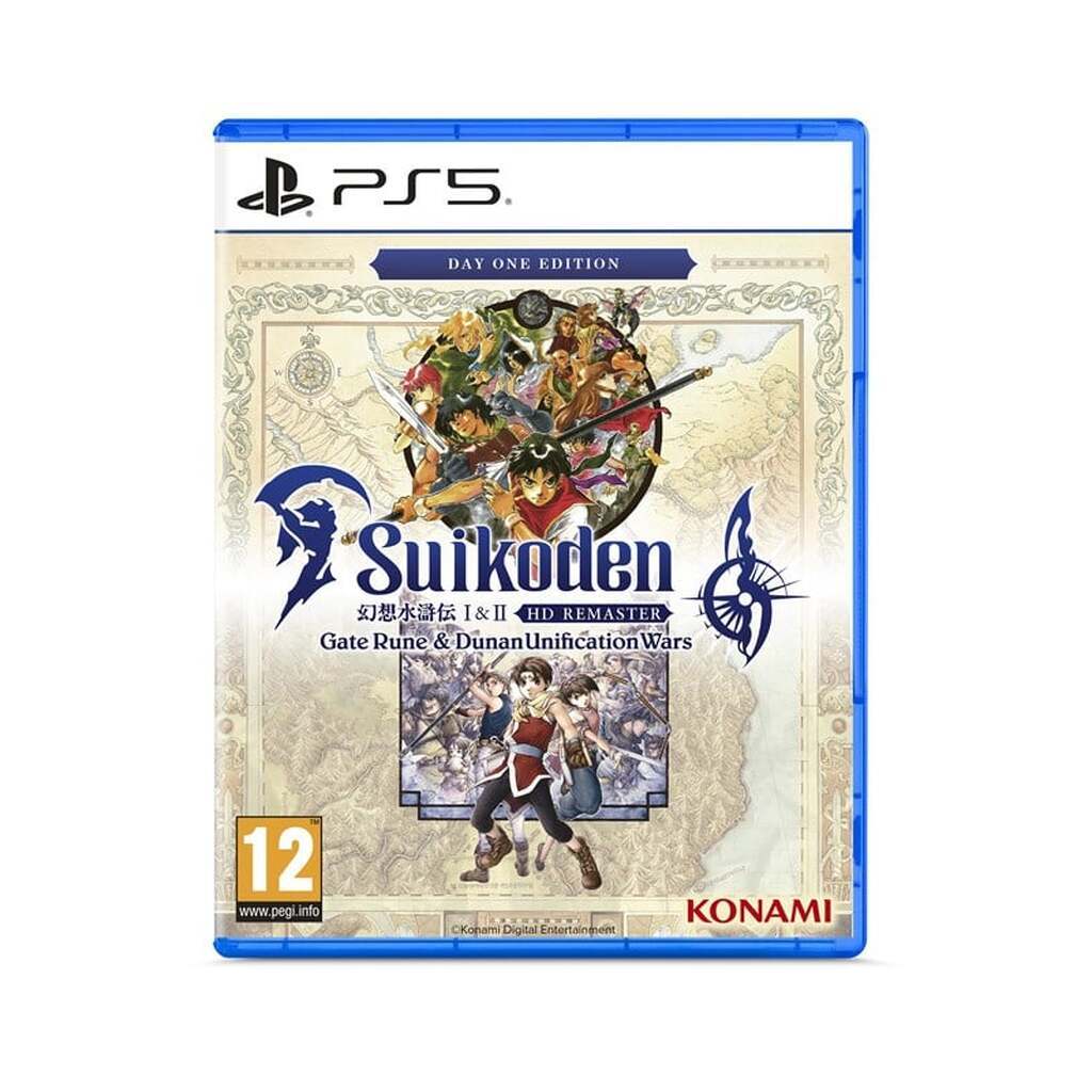 Suikoden I + II HD Remaster: Gate Rune and Dunan Unification Wars (Day One Edition) - Sony PlayStation 5 - RPG