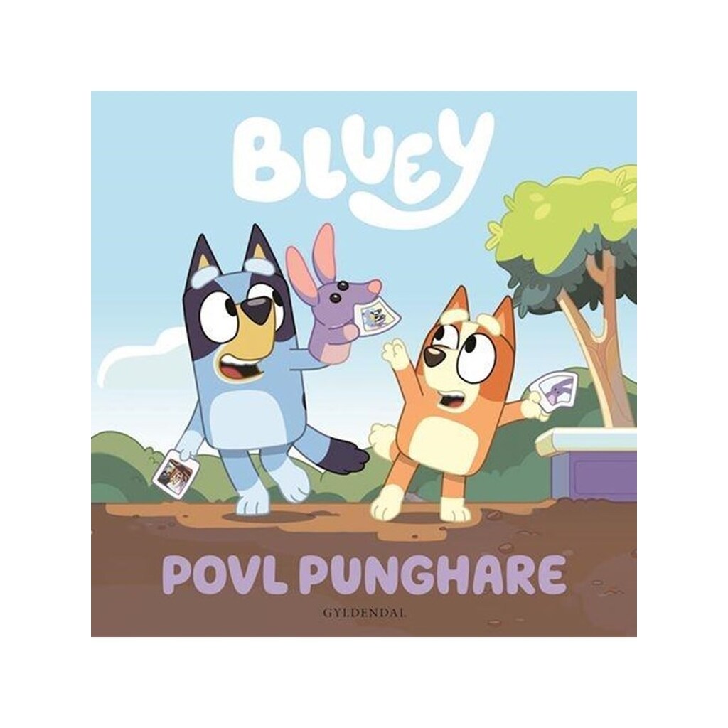 Bluey - Povl Punghare - Børnebog - Papbog