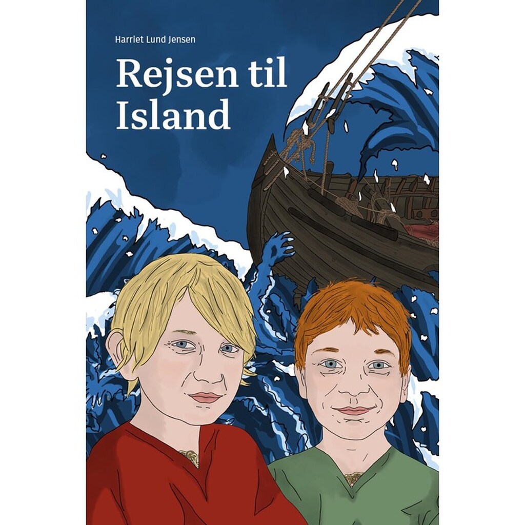 Rejsen til Island - Børnebog - hardback