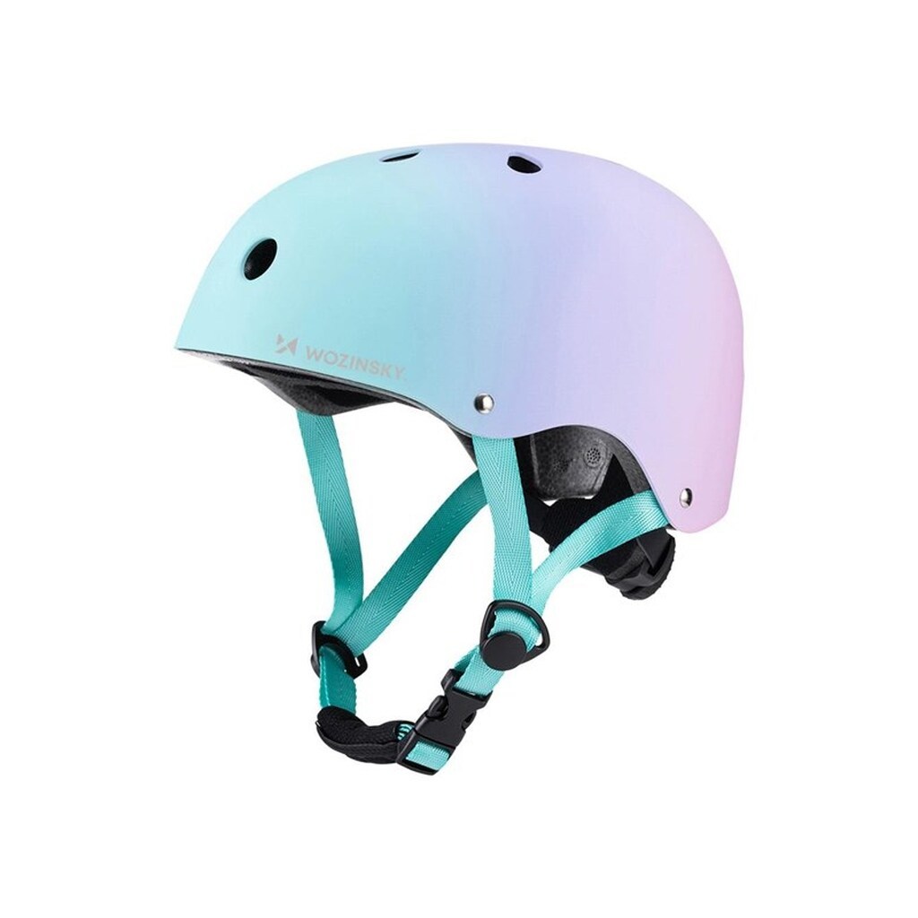 Wozinsky  BMX Bicycle Helmet/Scooter 48-52 cm - Pink Gradient
