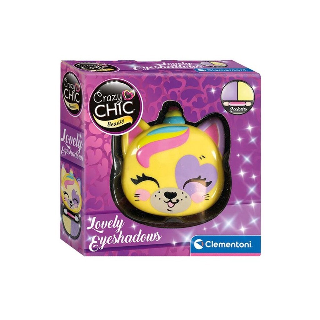 Clementoni Crazy Chic Eyeshadow in Make-up Box Tiger