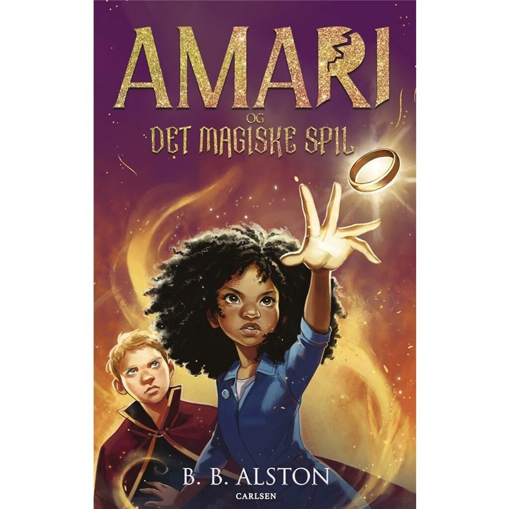 Amari (2) - Amari og det magiske spil - Børnebog - Hardcover
