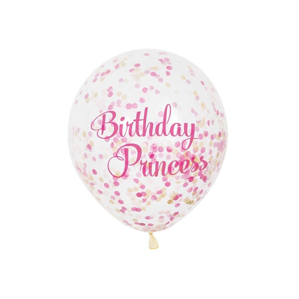 Haza Witbaard - Confetti Balloons Princess 6 pcs.