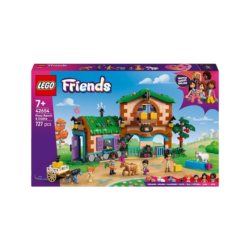 LEGO Friends 42654 Ponyfarm og stald