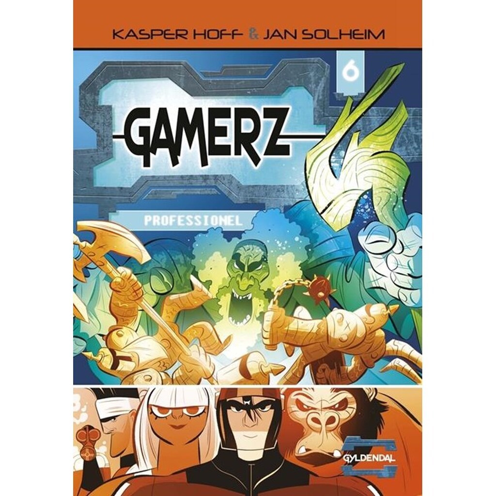 Gamerz 6 - Professionel - Børnebog - Hardcover