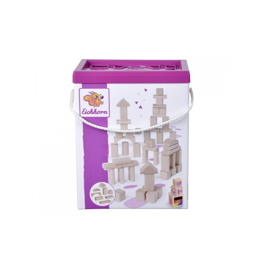Eichhorn Wooden Blocks 50pcs.