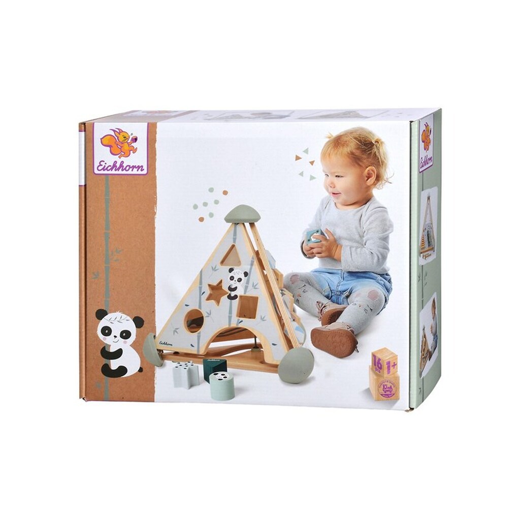 Eichhorn Wooden Activity Center Pyramid