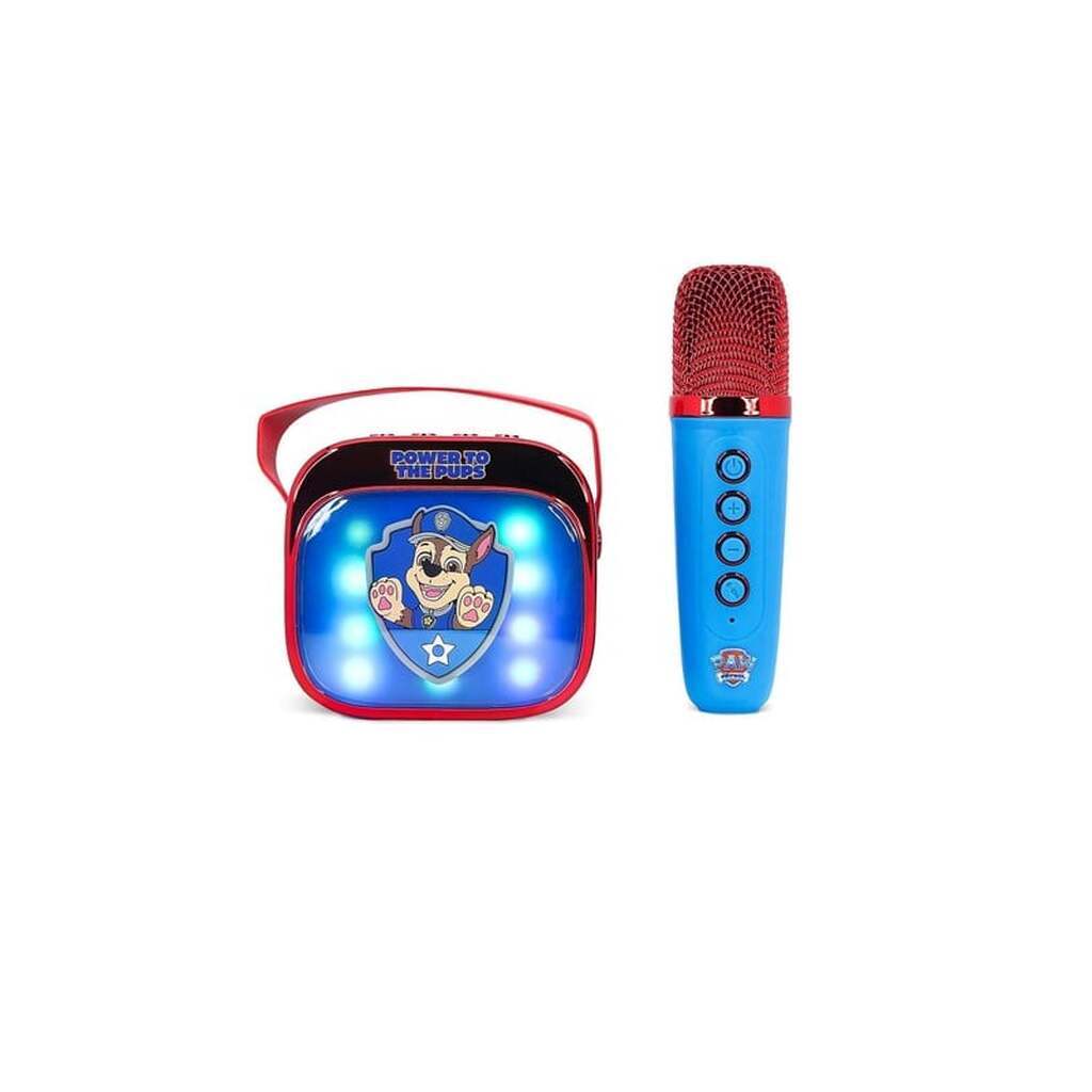 OTL Karaokehøjttaler med Mikrofon Popsing LED - Paw Patrol tema