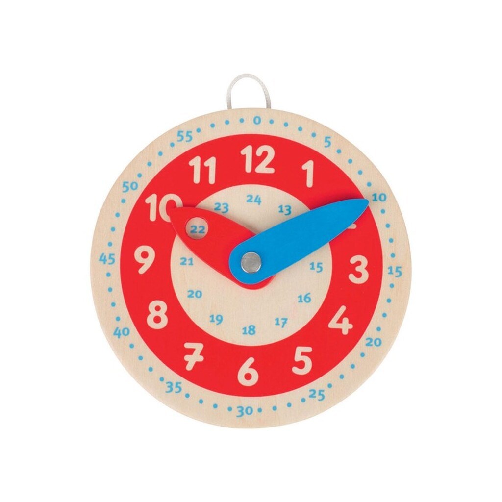 Goki Wooden Learning Clock