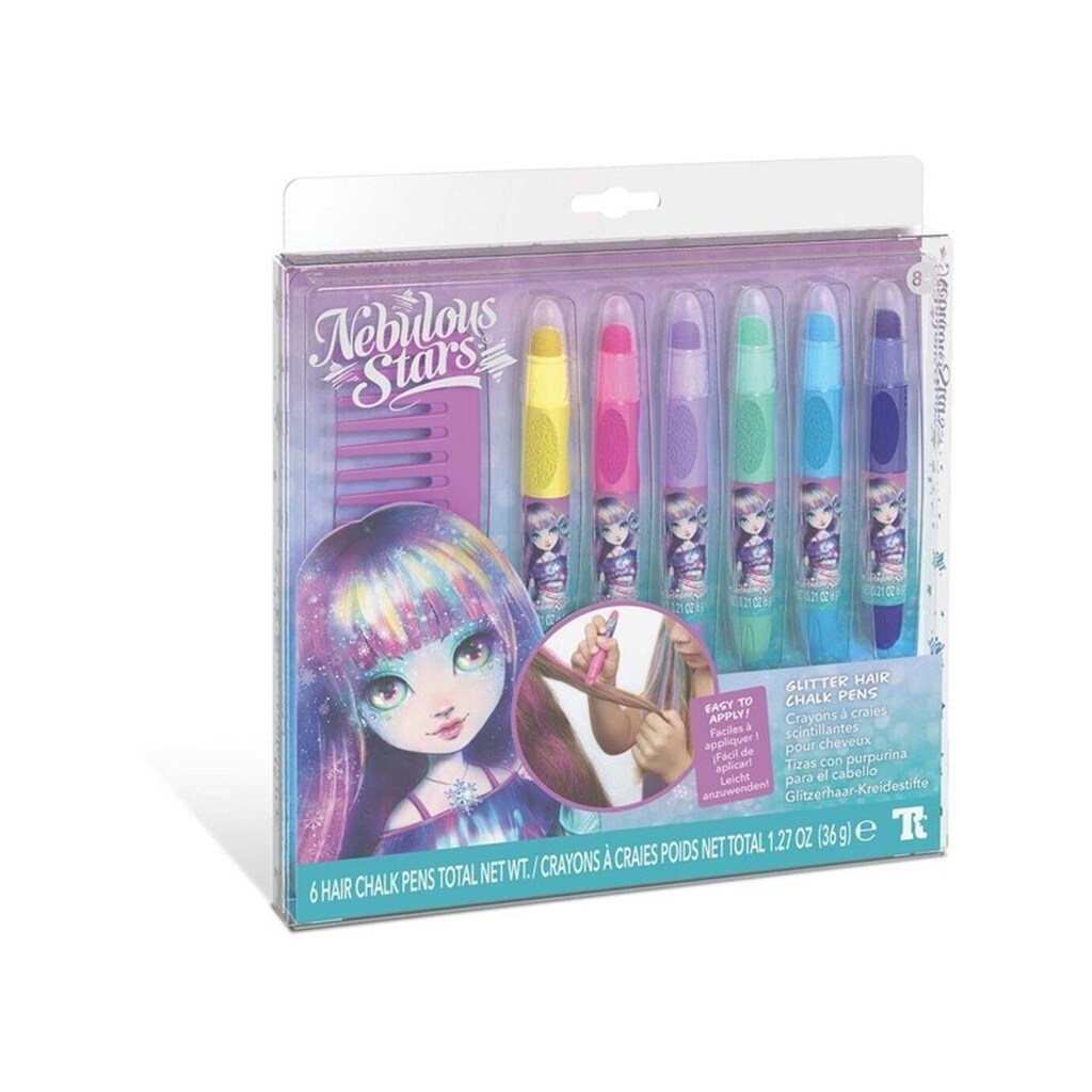 Nebulous Stars Glitter Hair Chalks