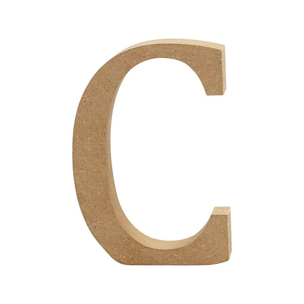 Creativ Company Letter C MDF 13cm 1pc.