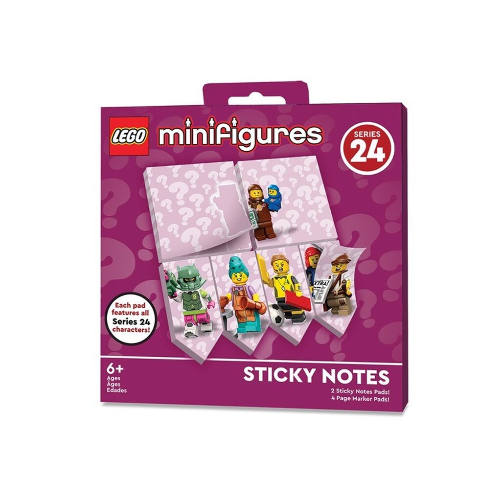 Euromic LEGO® Minifigures&#8482; Sticky Notes Series 24